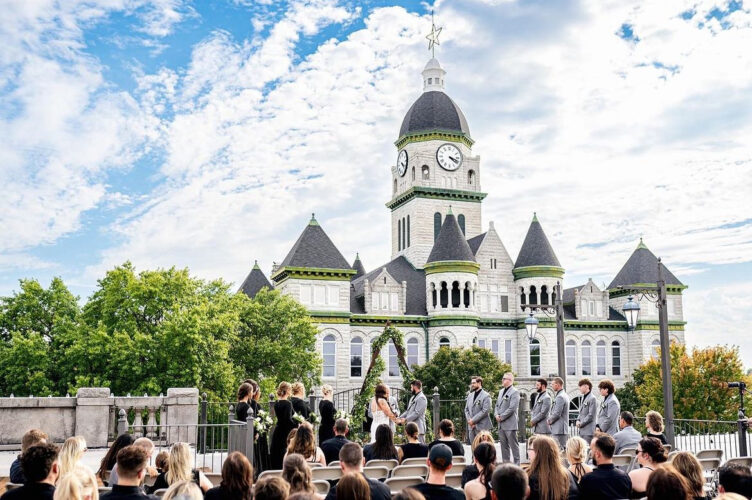 Spring Rooftop Wedding